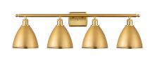 Innovations Lighting 516-4W-SG-MBD-75-SG-LED - Bristol - 4 Light - 38 inch - Satin Gold - Bath Vanity Light