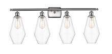 Innovations Lighting 516-4W-SN-G652-7 - Cindyrella - 4 Light - 37 inch - Brushed Satin Nickel - Bath Vanity Light