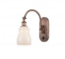 Innovations Lighting 518-1W-AC-G391 - Ellery - 1 Light - 5 inch - Antique Copper - Sconce