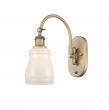 Innovations Lighting 518-1W-BB-G391 - Ellery - 1 Light - 5 inch - Brushed Brass - Sconce