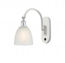 Innovations Lighting 518-1W-WPC-G381-LED - Castile - 1 Light - 6 inch - White Polished Chrome - Adjustable Swing Arm