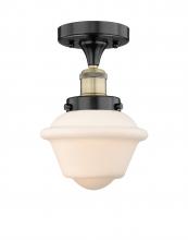 Innovations Lighting 616-1F-BAB-G531 - Oxford - 1 Light - 7 inch - Black Antique Brass - Semi-Flush Mount