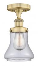 Innovations Lighting 616-1F-BB-G192 - Bellmont - 1 Light - 6 inch - Brushed Brass - Semi-Flush Mount