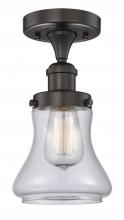 Innovations Lighting 616-1F-OB-G192 - Bellmont - 1 Light - 6 inch - Oil Rubbed Bronze - Semi-Flush Mount