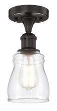 Innovations Lighting 616-1F-OB-G392 - Ellery - 1 Light - 5 inch - Oil Rubbed Bronze - Semi-Flush Mount