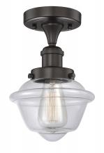 Innovations Lighting 616-1F-OB-G532 - Oxford - 1 Light - 7 inch - Oil Rubbed Bronze - Semi-Flush Mount