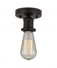 Innovations Lighting 616-1F-OB - Bare Bulb - 1 Light - 2 inch - Oil Rubbed Bronze - Semi-Flush Mount