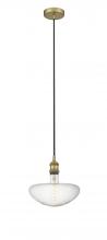 Innovations Lighting 616-1P-BB-BB250LED - Edison - 1 Light - 9 inch - Brushed Brass - Cord hung - Mini Pendant