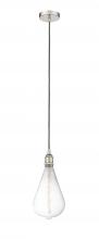 Innovations Lighting 616-1P-PN-BB164LED - Edison - 1 Light - 7 inch - Polished Nickel - Cord hung - Mini Pendant