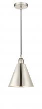 Innovations Lighting 616-1P-PN-MBC-8-PN-LED - Berkshire - 1 Light - 8 inch - Polished Nickel - Cord hung - Mini Pendant