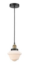 Innovations Lighting 616-1PH-BAB-G531 - Oxford - 1 Light - 7 inch - Black Antique Brass - Cord hung - Mini Pendant