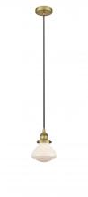Innovations Lighting 616-1PH-BB-G321 - Olean - 1 Light - 7 inch - Brushed Brass - Cord hung - Mini Pendant
