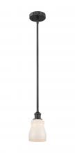 Innovations Lighting 616-1S-BK-G391 - Ellery - 1 Light - 5 inch - Matte Black - Cord hung - Mini Pendant