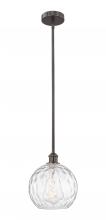 Innovations Lighting 616-1S-OB-G1215-10 - Athens Water Glass - 1 Light - 10 inch - Oil Rubbed Bronze - Cord hung - Mini Pendant