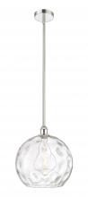 Innovations Lighting 616-1S-PN-G1215-14 - Athens Water Glass - 1 Light - 13 inch - Polished Nickel - Cord hung - Pendant