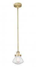 Innovations Lighting 616-1SH-BB-G324 - Olean - 1 Light - 7 inch - Brushed Brass - Cord hung - Mini Pendant