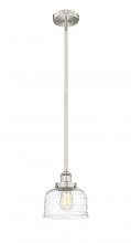 Innovations Lighting 616-1SH-SN-G713 - Bell - 1 Light - 8 inch - Brushed Satin Nickel - Cord hung - Mini Pendant
