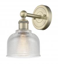 Innovations Lighting 616-1W-AB-G412 - Dayton - 1 Light - 6 inch - Antique Brass - Sconce