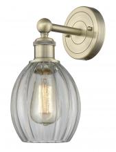 Innovations Lighting 616-1W-AB-G82 - Eaton - 1 Light - 6 inch - Antique Brass - Sconce