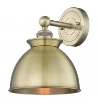 Innovations Lighting 616-1W-AB-M14-AB - Adirondack - 1 Light - 8 inch - Antique Brass - Sconce