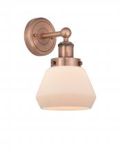 Innovations Lighting 616-1W-AC-G171 - Fulton - 1 Light - 7 inch - Antique Copper - Sconce