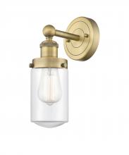 Innovations Lighting 616-1W-BB-G312 - Dover - 1 Light - 5 inch - Brushed Brass - Sconce