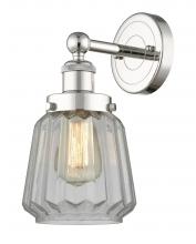 Innovations Lighting 616-1W-PN-G142 - Chatham - 1 Light - 7 inch - Polished Nickel - Sconce