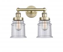 Innovations Lighting 616-2W-AB-G184 - Canton - 2 Light - 15 inch - Antique Brass - Bath Vanity Light