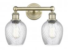 Innovations Lighting 616-2W-AB-G292 - Salina - 2 Light - 15 inch - Antique Brass - Bath Vanity Light