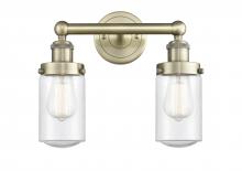 Innovations Lighting 616-2W-AB-G314 - Dover - 2 Light - 14 inch - Antique Brass - Bath Vanity Light