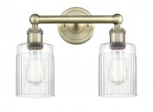 Innovations Lighting 616-2W-AB-G342 - Hadley - 2 Light - 14 inch - Antique Brass - Bath Vanity Light