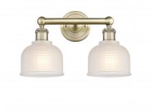 Innovations Lighting 616-2W-AB-G411 - Dayton - 2 Light - 15 inch - Antique Brass - Bath Vanity Light