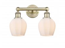 Innovations Lighting 616-2W-AB-G461-6 - Norfolk - 2 Light - 15 inch - Antique Brass - Bath Vanity Light