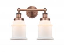 Innovations Lighting 616-2W-AC-G181 - Canton - 2 Light - 15 inch - Antique Copper - Bath Vanity Light