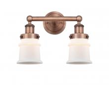 Innovations Lighting 616-2W-AC-G181S - Canton - 2 Light - 14 inch - Antique Copper - Bath Vanity Light