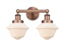 Innovations Lighting 616-2W-AC-G531 - Oxford - 2 Light - 16 inch - Antique Copper - Bath Vanity Light