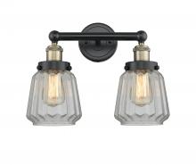 Innovations Lighting 616-2W-BAB-G142 - Chatham - 2 Light - 16 inch - Black Antique Brass - Bath Vanity Light