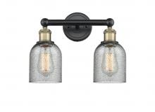 Innovations Lighting 616-2W-BAB-G257 - Caledonia - 2 Light - 14 inch - Black Antique Brass - Bath Vanity Light