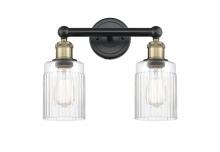 Innovations Lighting 616-2W-BAB-G342 - Hadley - 2 Light - 14 inch - Black Antique Brass - Bath Vanity Light