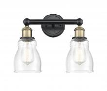 Innovations Lighting 616-2W-BAB-G394 - Ellery - 2 Light - 14 inch - Black Antique Brass - Bath Vanity Light