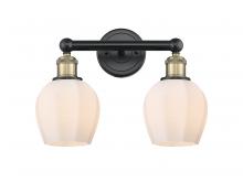 Innovations Lighting 616-2W-BAB-G461-6 - Norfolk - 2 Light - 15 inch - Black Antique Brass - Bath Vanity Light
