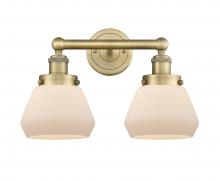 Innovations Lighting 616-2W-BB-G171 - Fulton - 2 Light - 16 inch - Brushed Brass - Bath Vanity Light