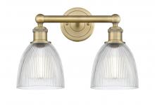 Innovations Lighting 616-2W-BB-G382 - Castile - 2 Light - 15 inch - Brushed Brass - Bath Vanity Light