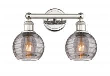 Innovations Lighting 616-2W-PN-G1213-6SM - Athens Deco Swirl - 2 Light - 15 inch - Polished Nickel - Bath Vanity Light