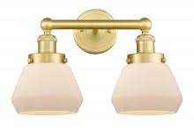Innovations Lighting 616-2W-SG-G171 - Fulton - 2 Light - 16 inch - Satin Gold - Bath Vanity Light
