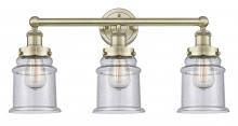 Innovations Lighting 616-3W-AB-G184 - Canton - 3 Light - 24 inch - Antique Brass - Bath Vanity Light