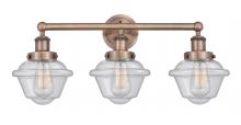 Innovations Lighting 616-3W-AC-G534 - Oxford - 3 Light - 25 inch - Antique Copper - Bath Vanity Light