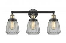 Innovations Lighting 616-3W-BAB-G142 - Chatham - 3 Light - 25 inch - Black Antique Brass - Bath Vanity Light