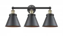 Innovations Lighting 616-3W-BAB-M13-BK - Edison - 3 Light - 26 inch - Black Antique Brass - Bath Vanity Light