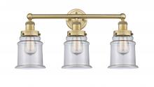 Innovations Lighting 616-3W-BB-G182 - Canton - 3 Light - 24 inch - Brushed Brass - Bath Vanity Light